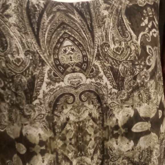 DG2 olive print large tiered tank - Picture 6 of 10